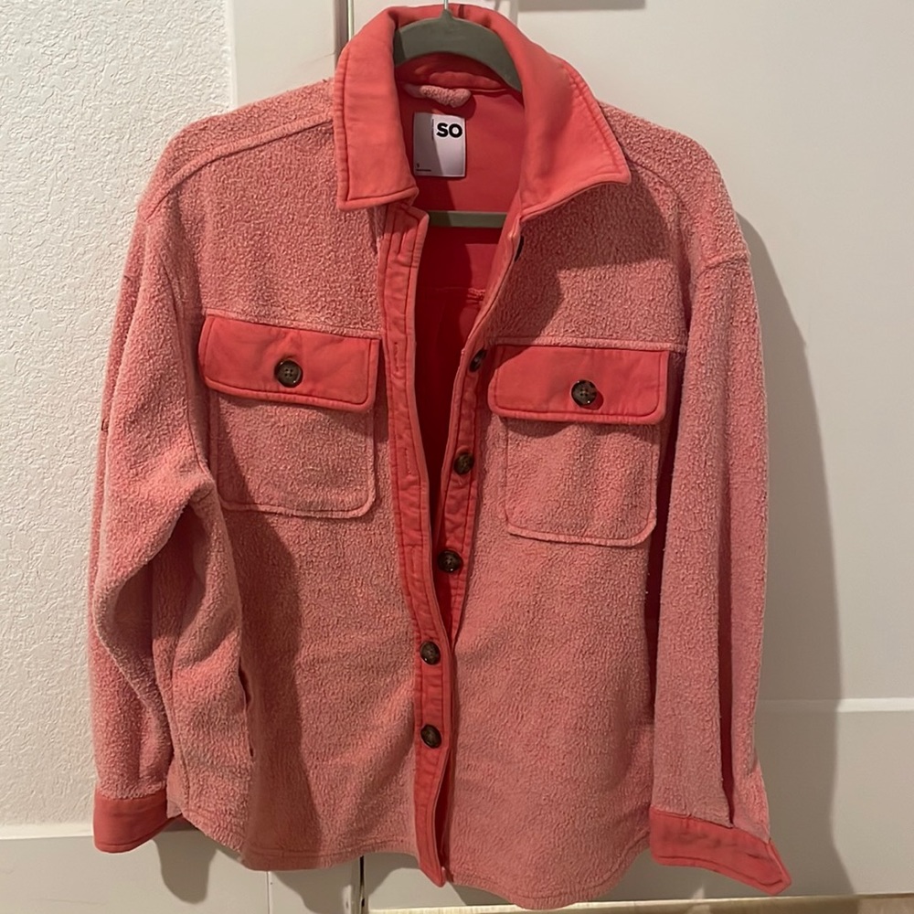 Orange shacket
